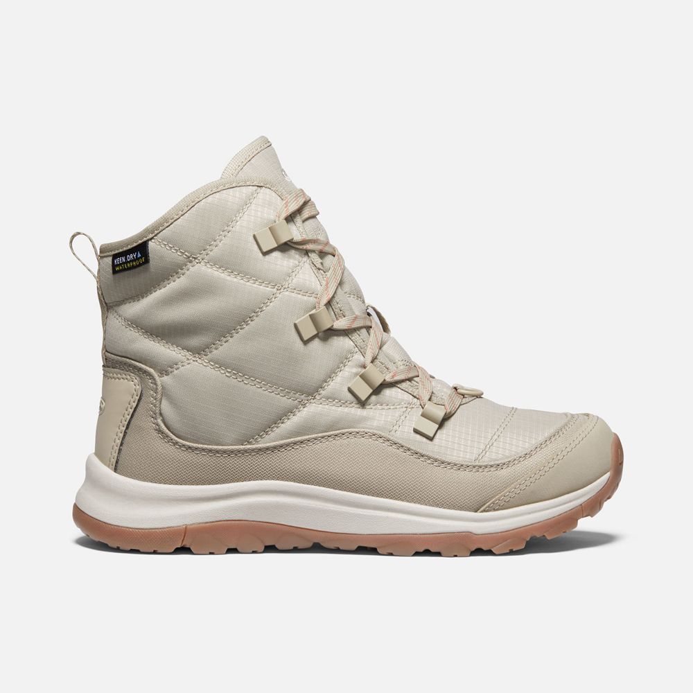 Botas de Invierno Keen Mexico Blancos - Mujer Terradora Ii Waterproof - ST4201936